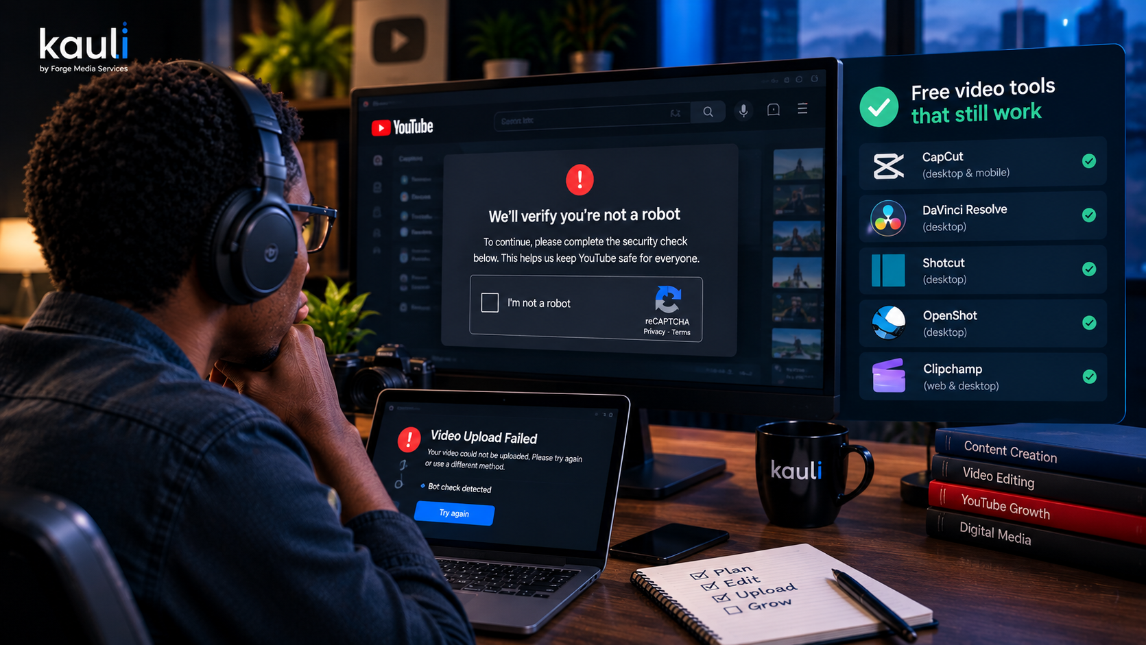 YouTube's New Bot Check Is Breaking Every Free Video Tool - Here's What Actually Still Works